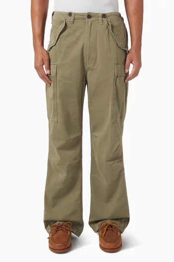 Buttoned Cargo Pockets