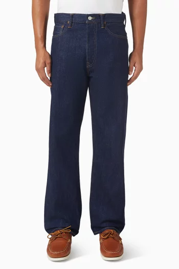Straight-leg Jeans in Denim