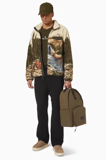 Flat Front Pants in Cotton Twill