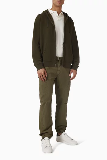 Polo Pony Hoodie in Cotton-blend