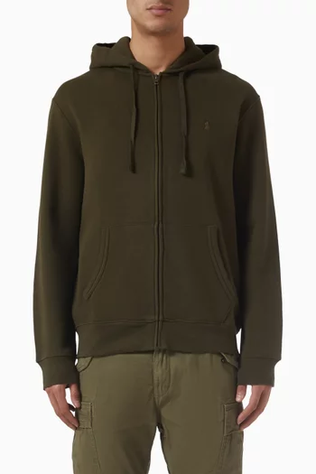 Polo Pony Hoodie in Cotton-blend