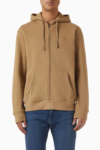 Polo Pony Hoodie in Cotton-blend