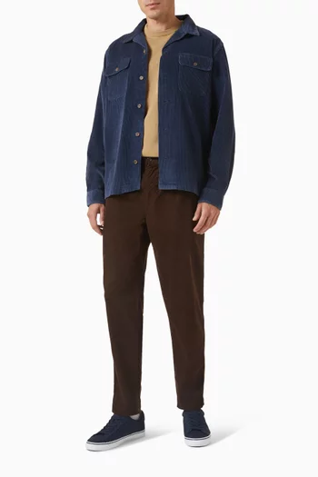 Embroidered Logo T-shirt in Cotton-jersey