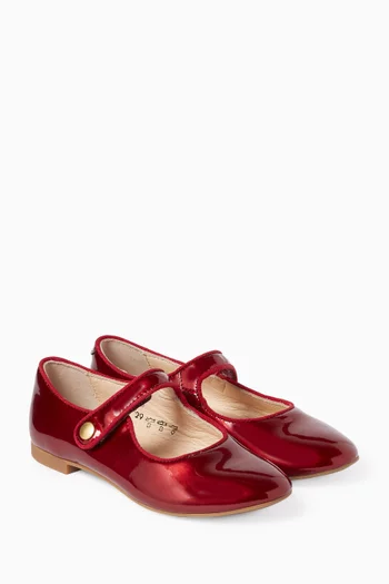 Daisy Ballet Flats in Patent Leather