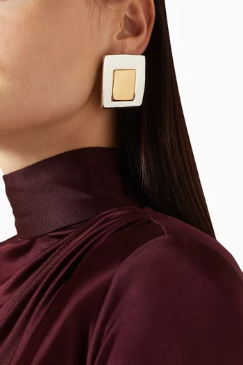 أقراط بليت مزيج معادن