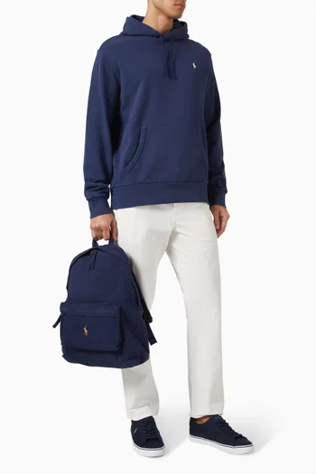 Polo Pony Embroidery Hooded Sweatshirt