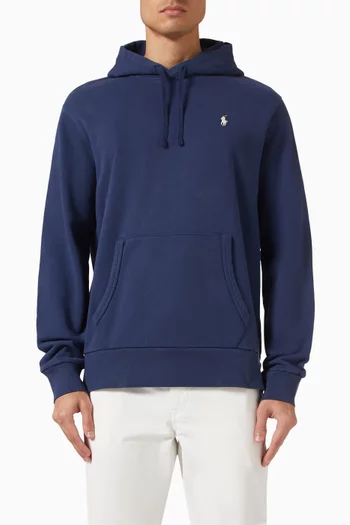 Polo Pony Embroidery Hooded Sweatshirt