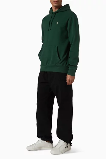 Polo Pony Hoodie in Cotton