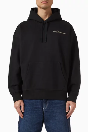 Logo Hoodie in Cotton