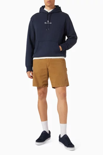 Double-knit Hoodie in Cotton Blend