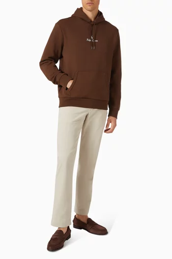 Logo Hoodie in Cotton Blend
