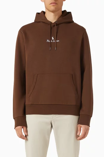 Logo Hoodie in Cotton Blend