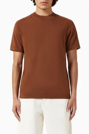 T-shirt in Merino Wool