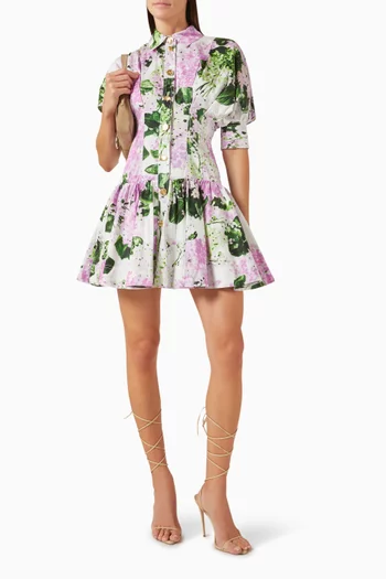 Alexa Mini Dress in Cotton
