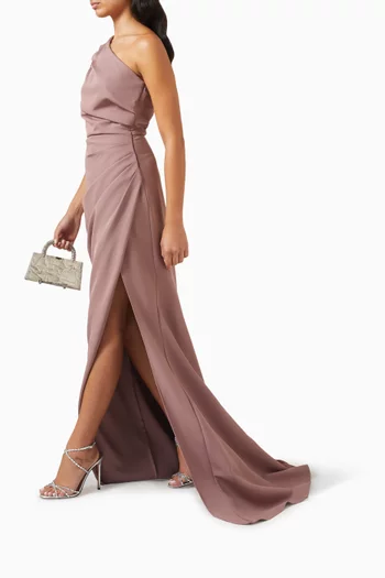 Klara One-shoulder Gown