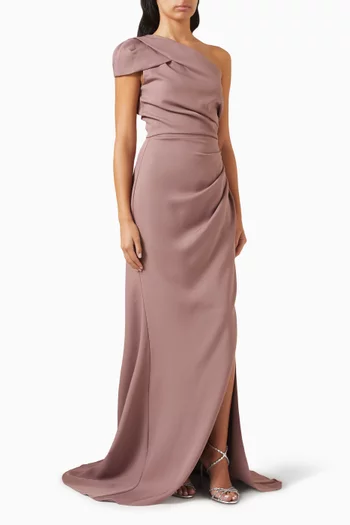 Klara One-shoulder Gown