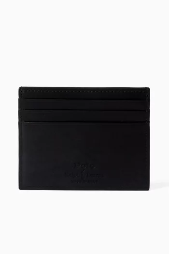 Pony Card Case in Leather