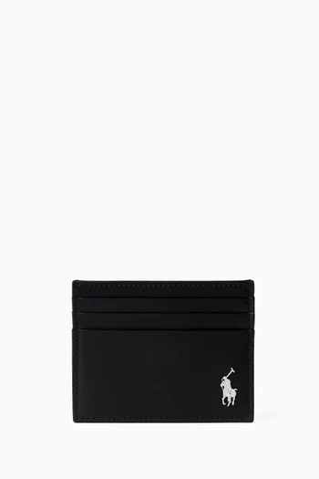 Pony Card Case in Leather