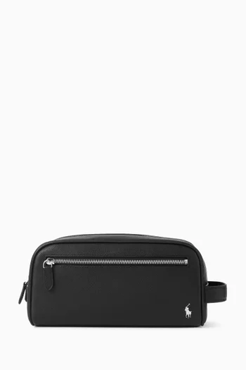 Travel Case in Saffiano Leather