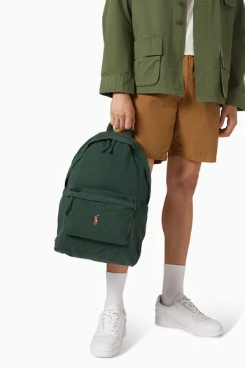 Backpack in Cotton Canvas