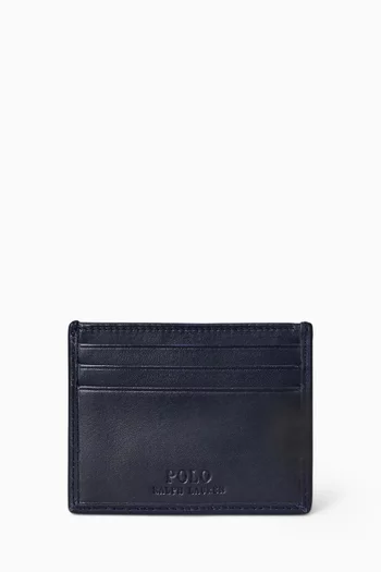 Bear Card Case in Leather