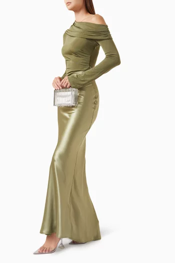 Eliane Asymmetrical Gown