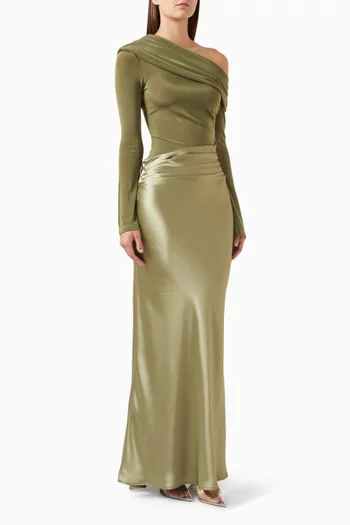 Eliane Asymmetrical Gown