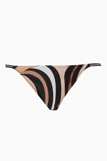 قطعة بيكيني سفلية بنقشة مارمو ليكرا