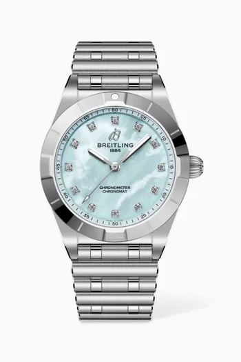 Chronomat Diamonds Automatic Watch, 28mm