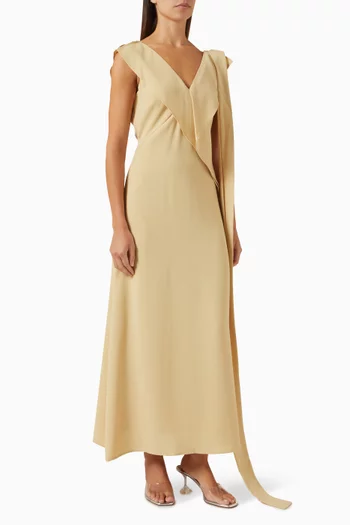 Sash-detail Maxi Dress