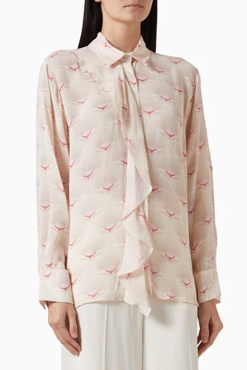 Printed Shirt in Rayon