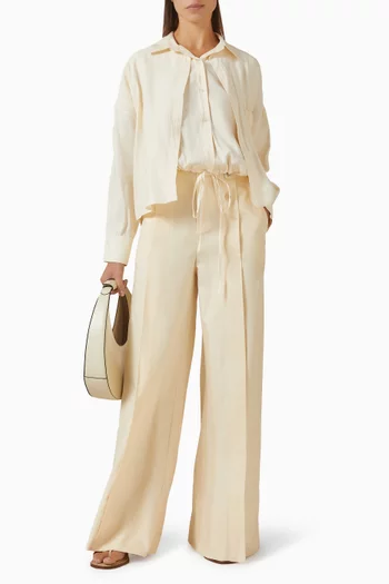 Layered-effect Shirt in Modal Blend