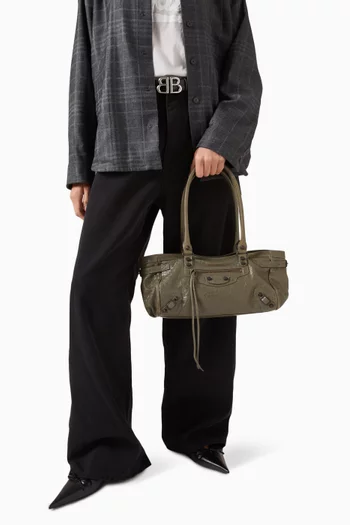Le City East-West Bag in Lambskin