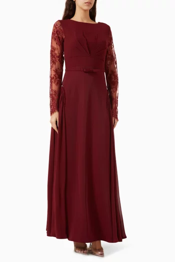 Bow-belt Dress