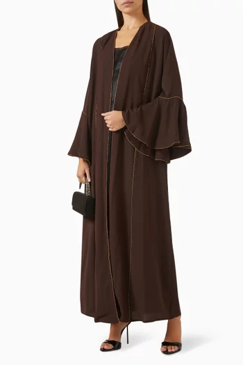 عباية بأساور كشكش