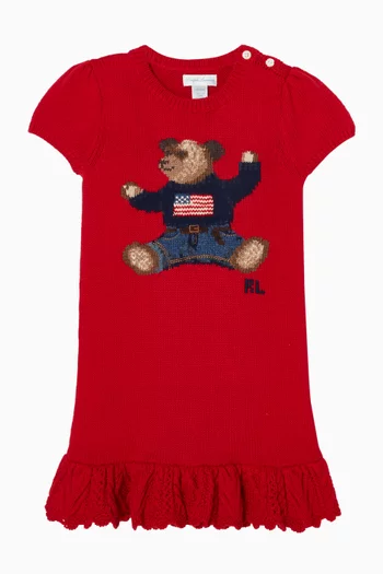 Polo Bear Sweater Dress