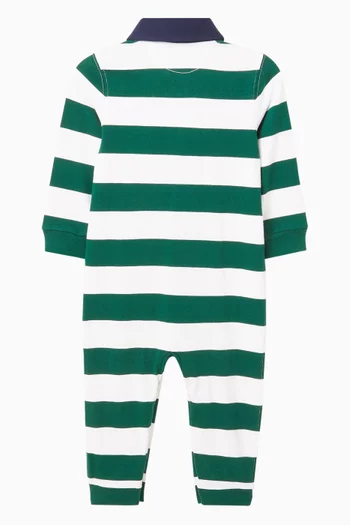 Striped Romper in Cotton