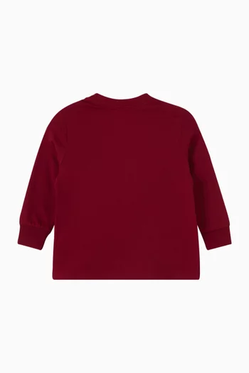 Polo Bear Long-sleeve T-shirt in Cotton-jersey