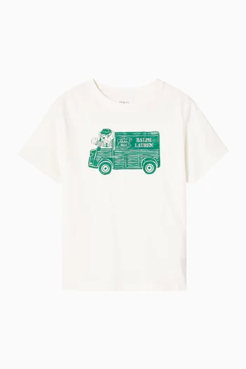 Bear Truck T-shirt in Cotton