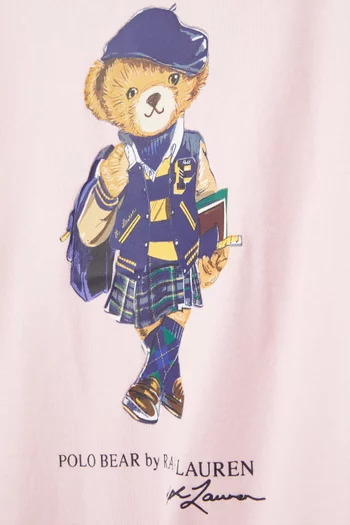 Polo Bear T-shirt in Cotton Jersey