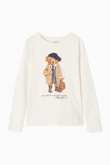 Polo Bear T-shirt in Cotton
