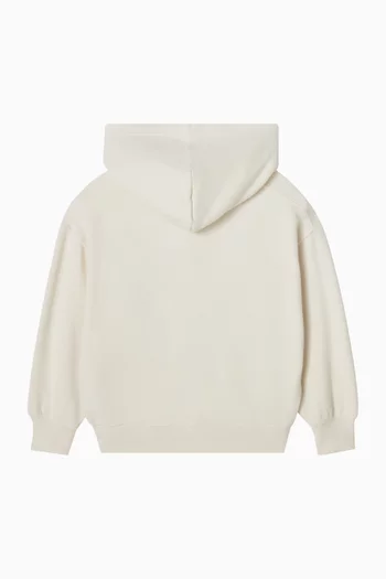 Polo Bear Hoodie in Cotton