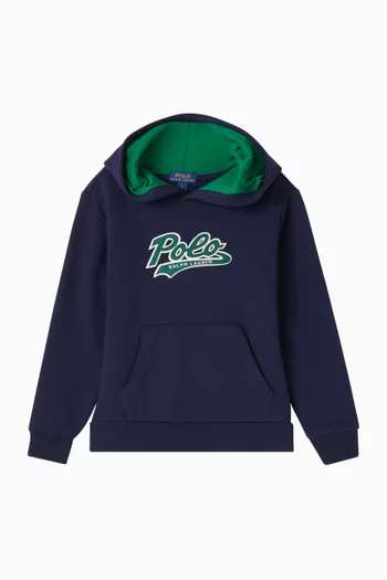Logo Hoodie in Cotton Blend