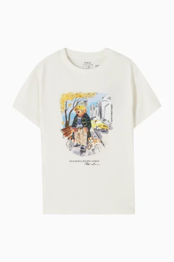 Polo Bear T-shirt in Cotton