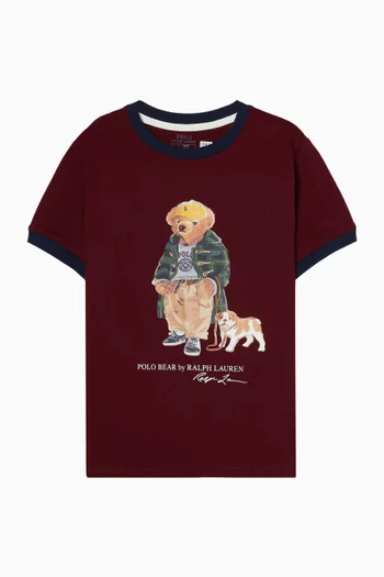 Polo Bear T-shirt in Cotton