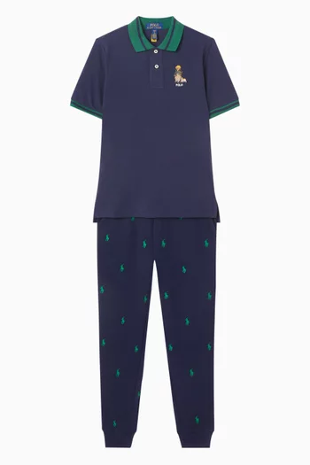 Polo Bear Polo Shirt in Cotton