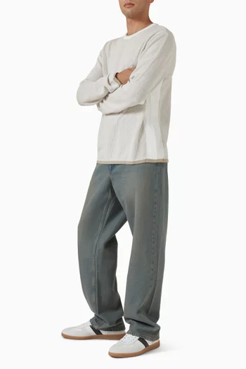 Harvey Crewneck Sweatshirt in Cotton Blend