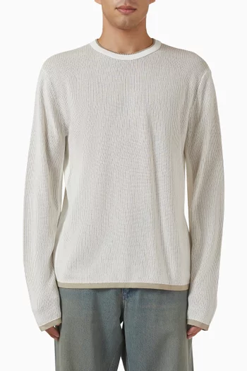 Harvey Crewneck Sweatshirt in Cotton Blend