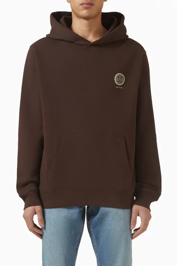 Sour Face Embroidered Hoodie in Cotton Blend