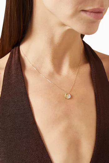Riva Pendant Necklace in 18kt Gold
